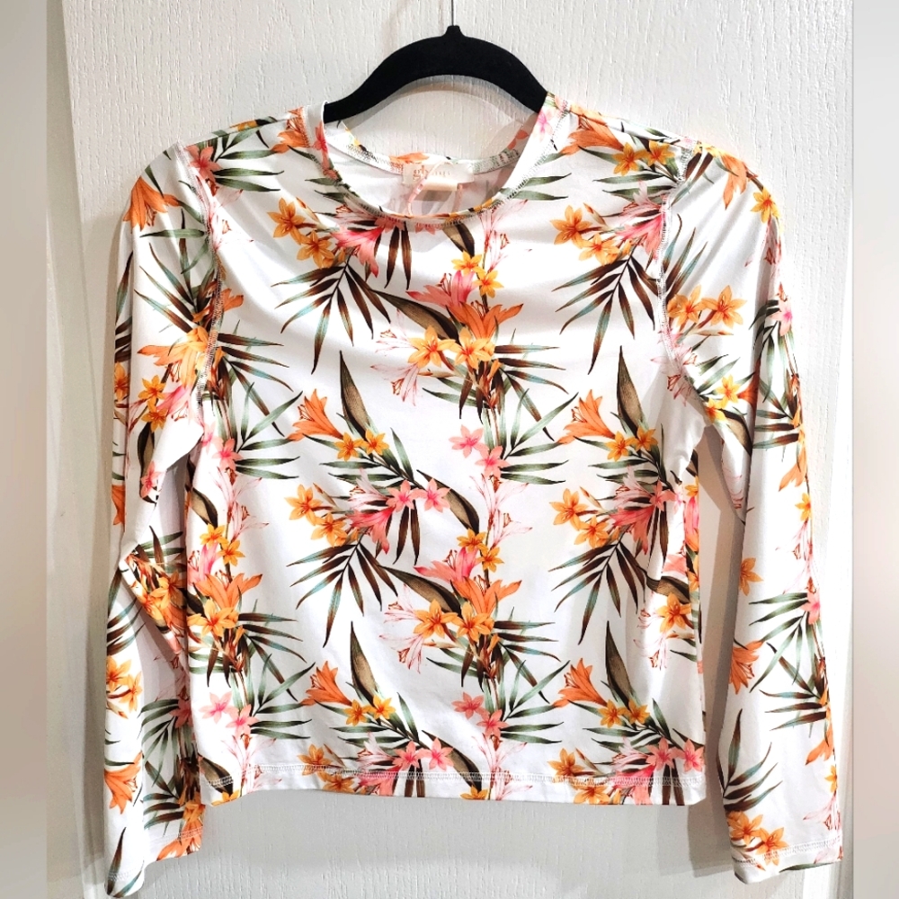 GB Swim Top Girls LG Junior Sz NWT